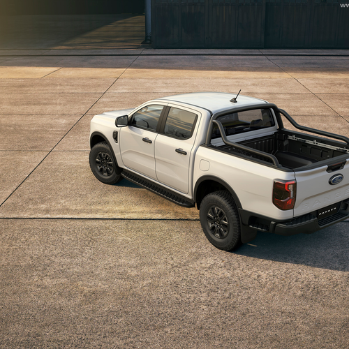2025 Ford Ranger Black Edition Top View