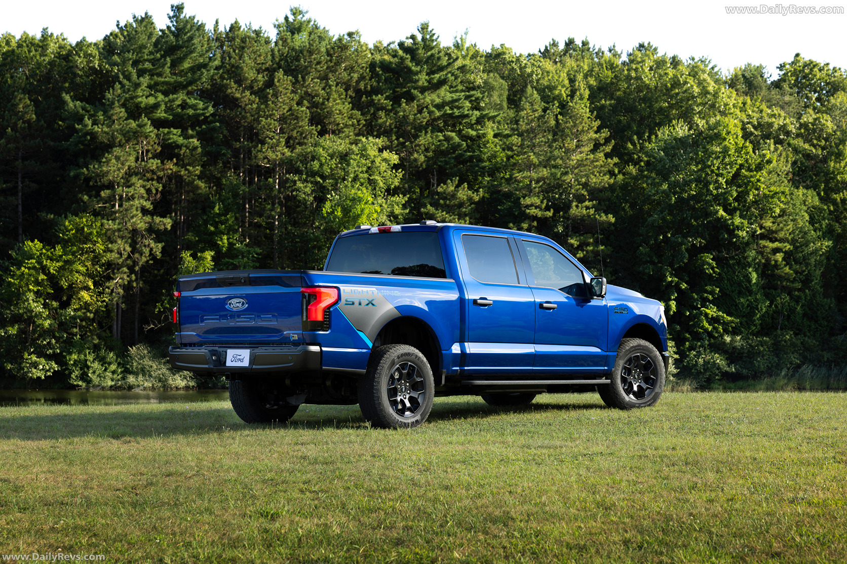 2026 Ford F-150 Lightning STX Rear View