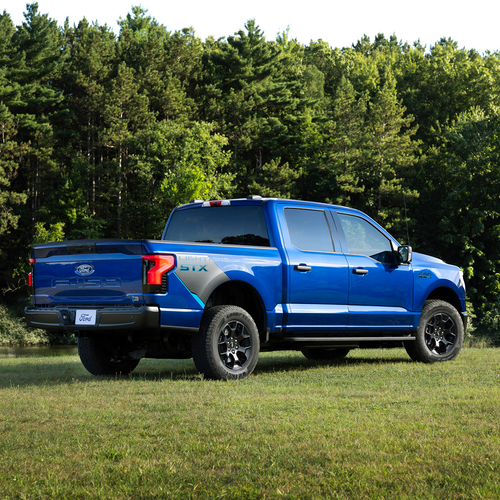 2026 Ford F-150 Lightning STX Rear View