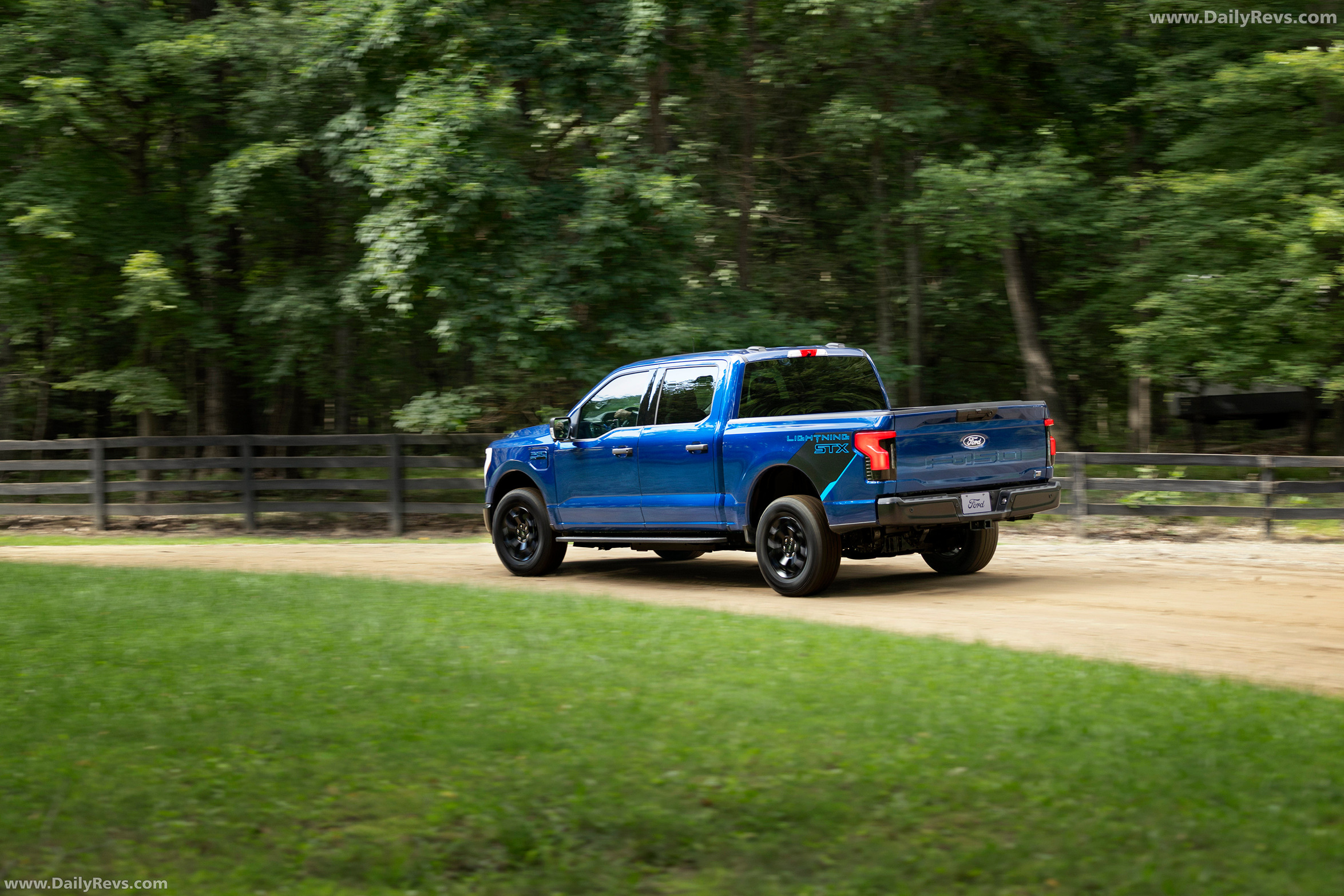 2026 Ford F-150 Lightning STX Rear View