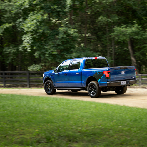 2026 Ford F-150 Lightning STX Rear View