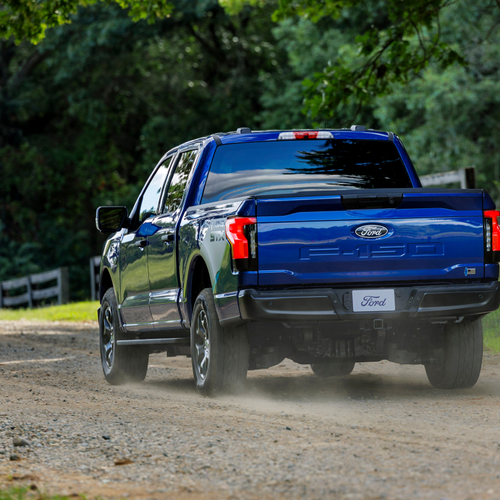 2026 Ford F-150 Lightning STX Rear View