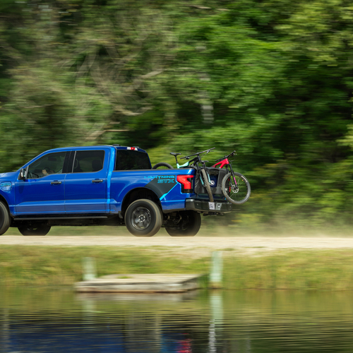 2026 Ford F-150 Lightning STX Rear View