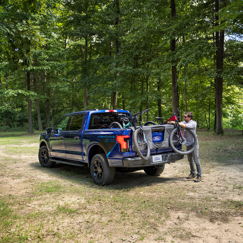 2026 Ford F-150 Lightning STX Rear View