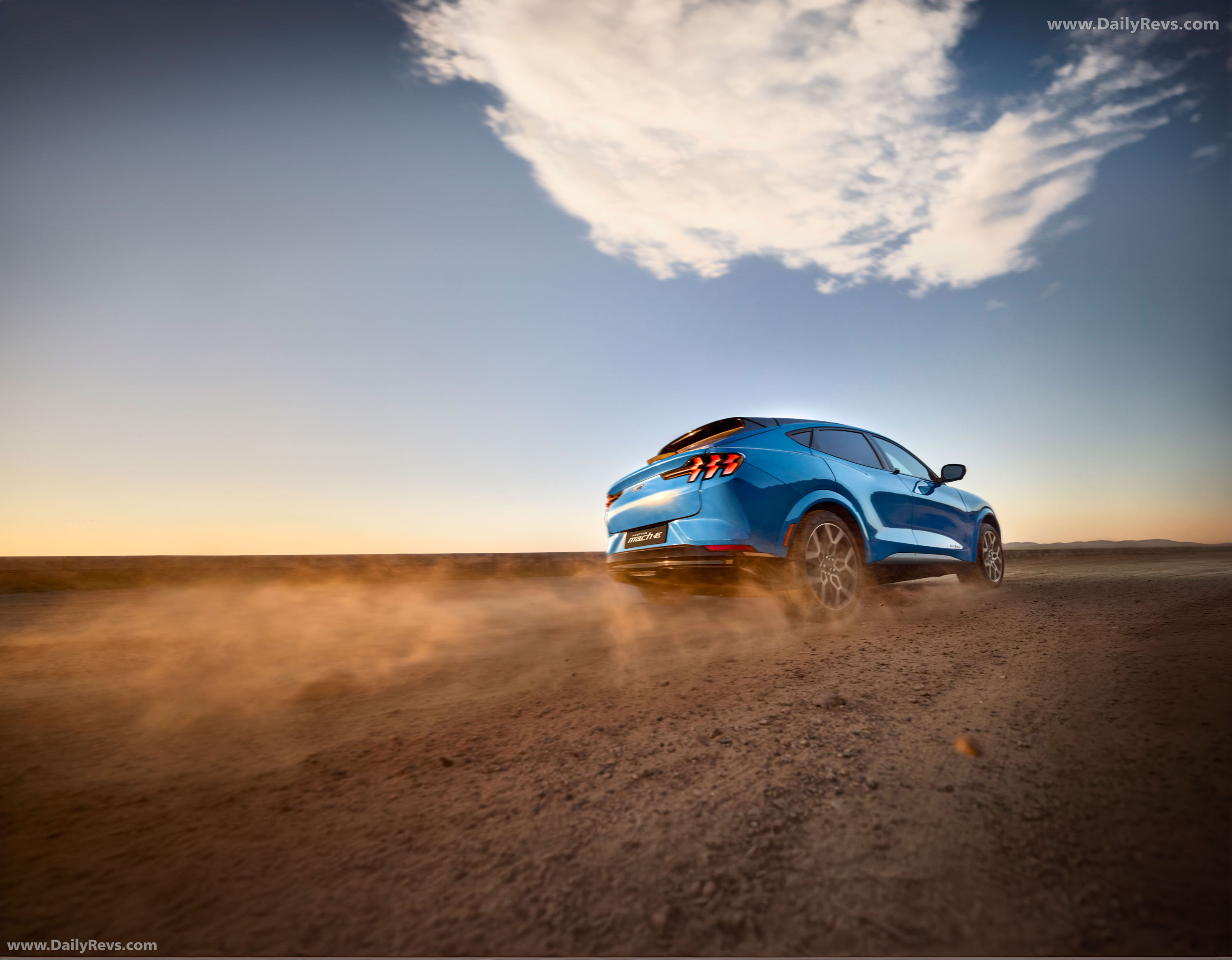 2025 Ford Mustang Mach-E Australian Version Rear View