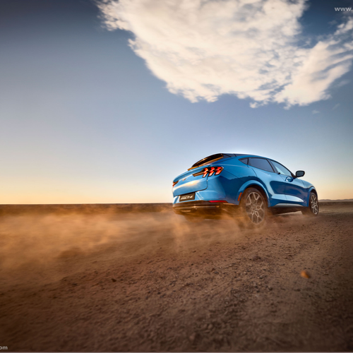 2025 Ford Mustang Mach-E Australian Version Rear View