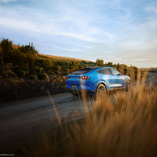 2025 Ford Mustang Mach-E Australian Version Rear View
