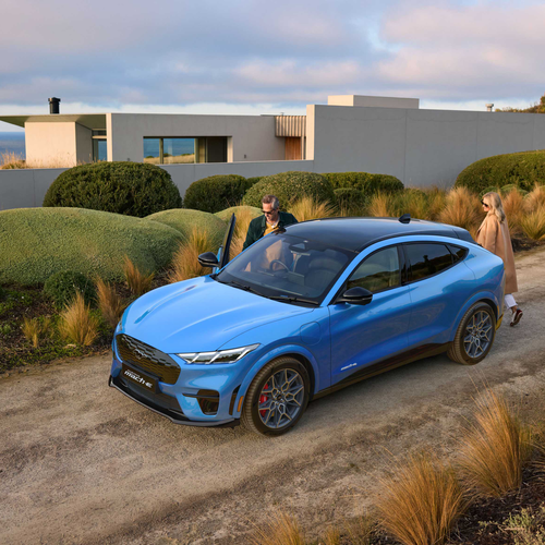 2025 Ford Mustang Mach-E Australian Version Top View
