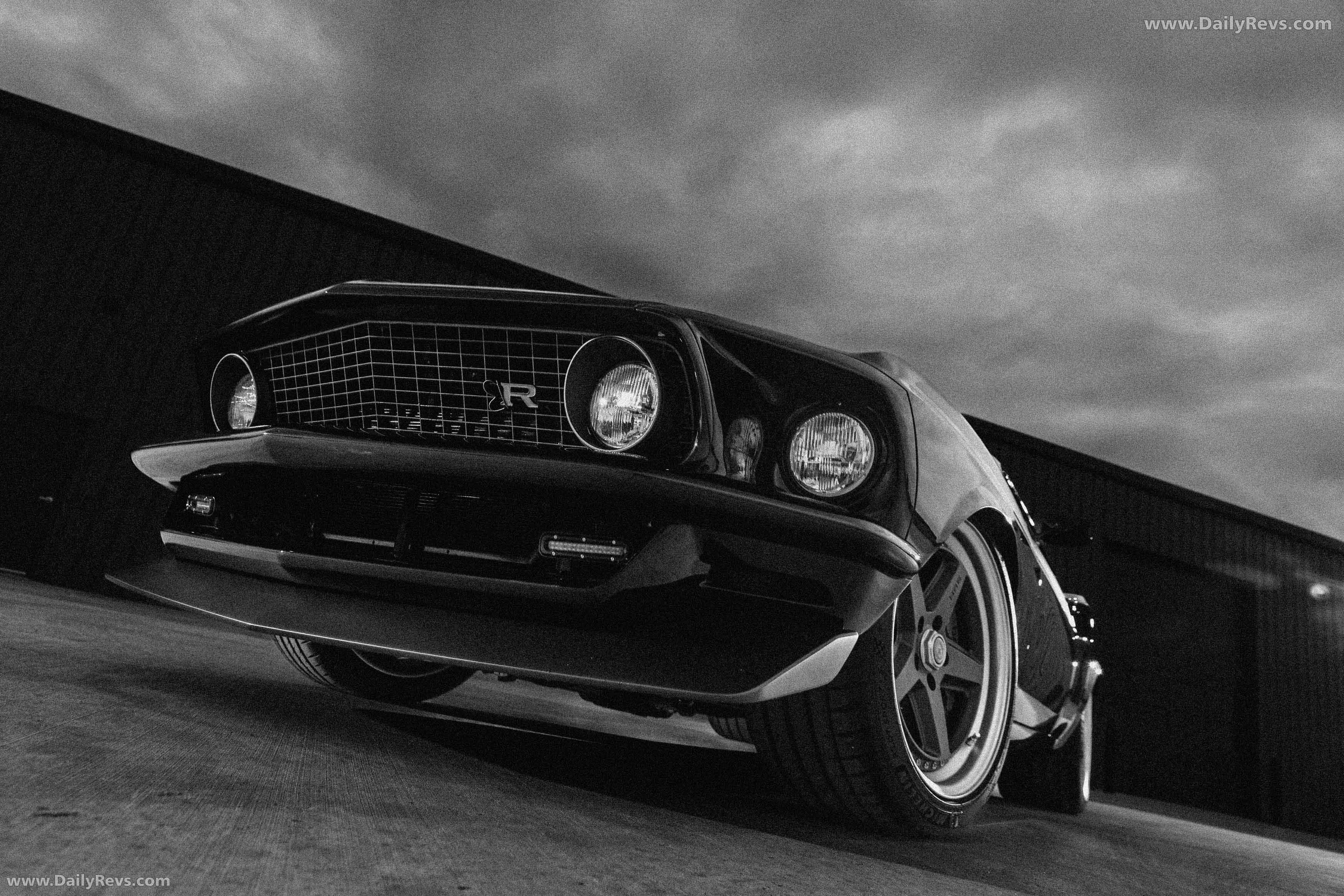 1969 Ford Mustang Mach 1 KINGPIN by Ringbrothers Front View