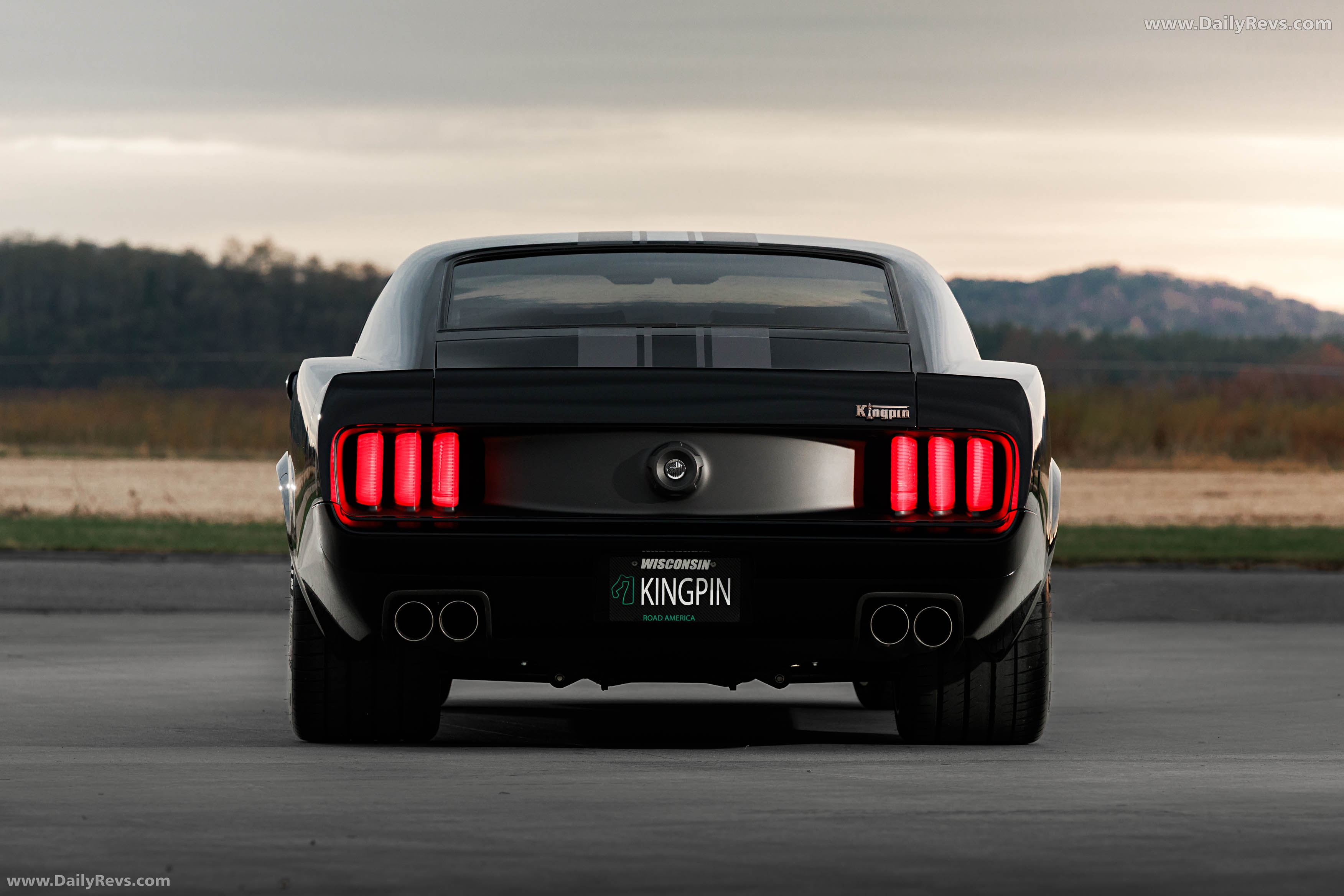 1969 Ford Mustang Mach 1 KINGPIN by Ringbrothers Rear View