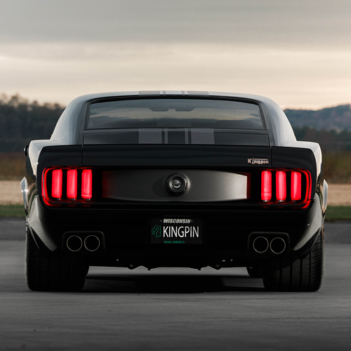 1969 Ford Mustang Mach 1 KINGPIN by Ringbrothers Rear View