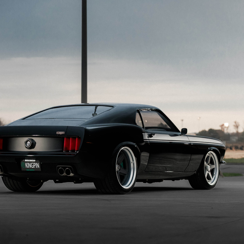 1969 Ford Mustang Mach 1 KINGPIN by Ringbrothers Rear View