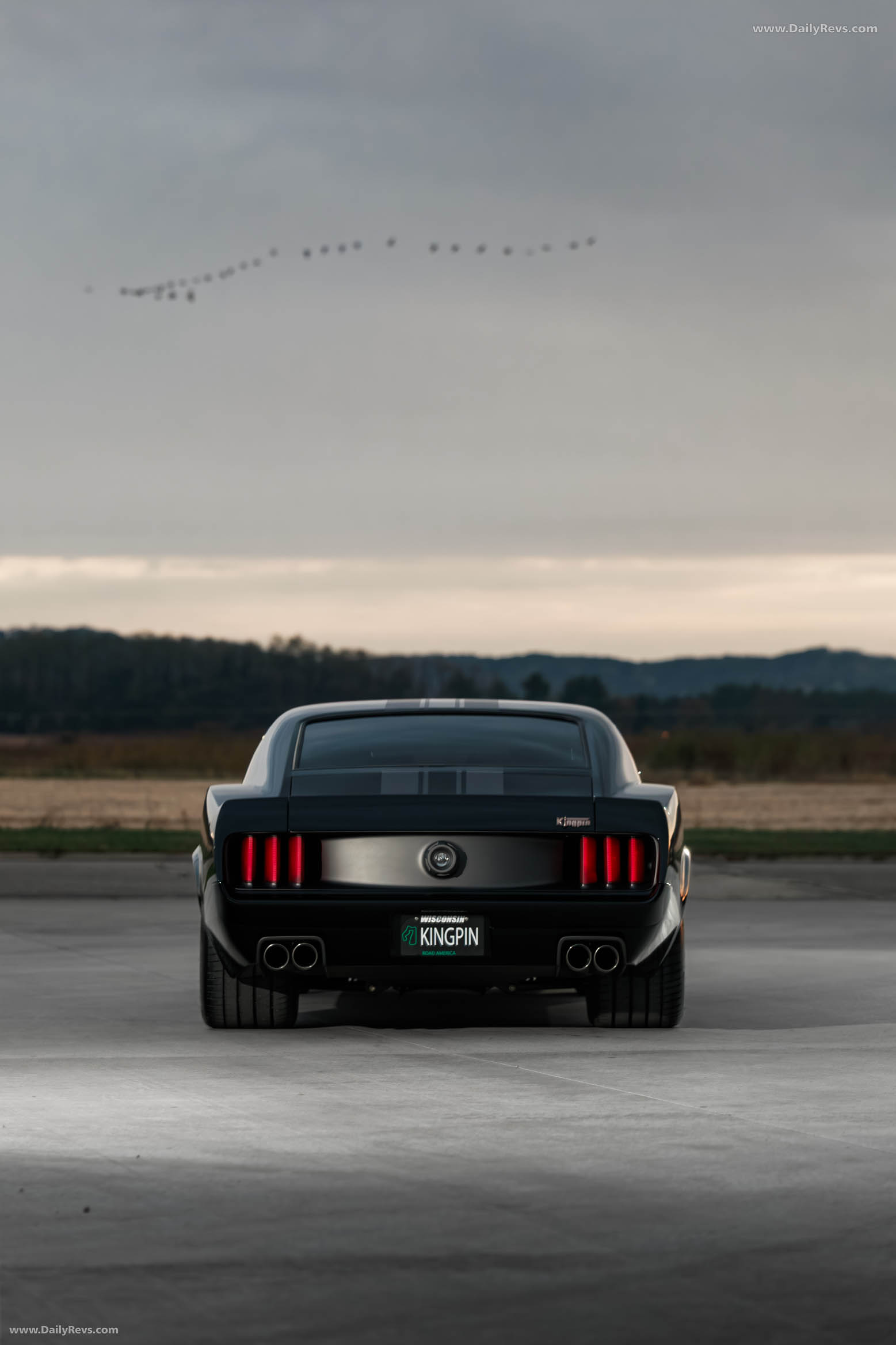 1969 Ford Mustang Mach 1 KINGPIN by Ringbrothers Rear View