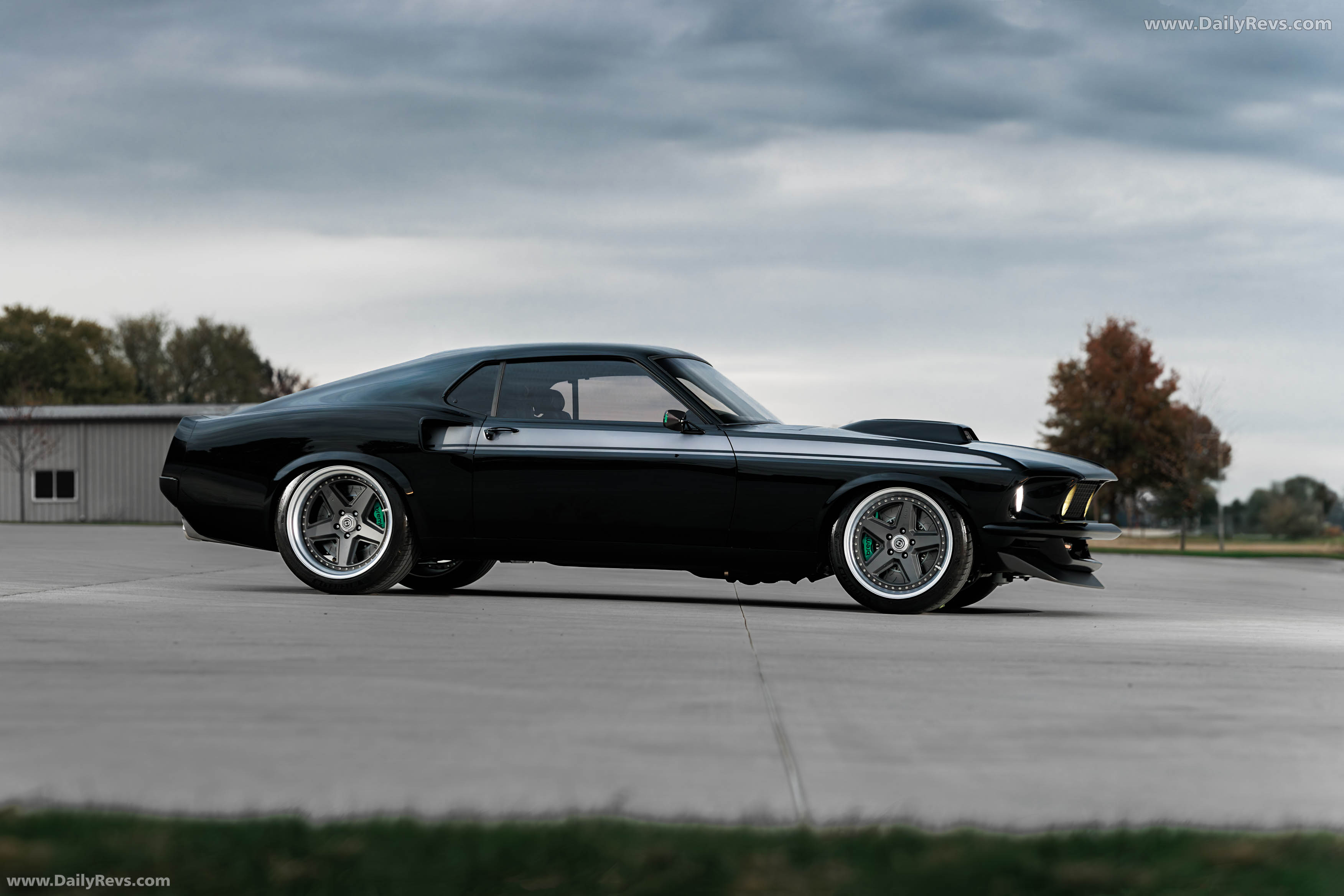 1969 Ford Mustang Mach 1 KINGPIN by Ringbrothers Side View