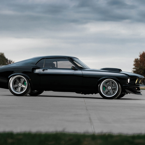 1969 Ford Mustang Mach 1 KINGPIN by Ringbrothers Side View