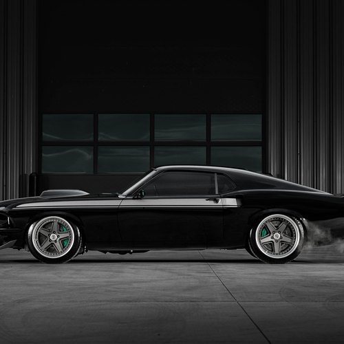 1969 Ford Mustang Mach 1 KINGPIN by Ringbrothers Side View