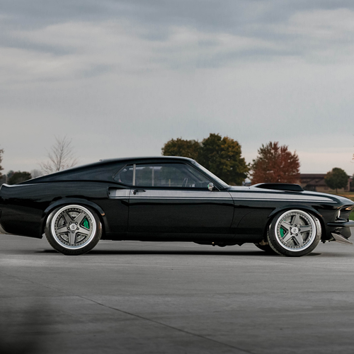 1969 Ford Mustang Mach 1 KINGPIN by Ringbrothers Side View