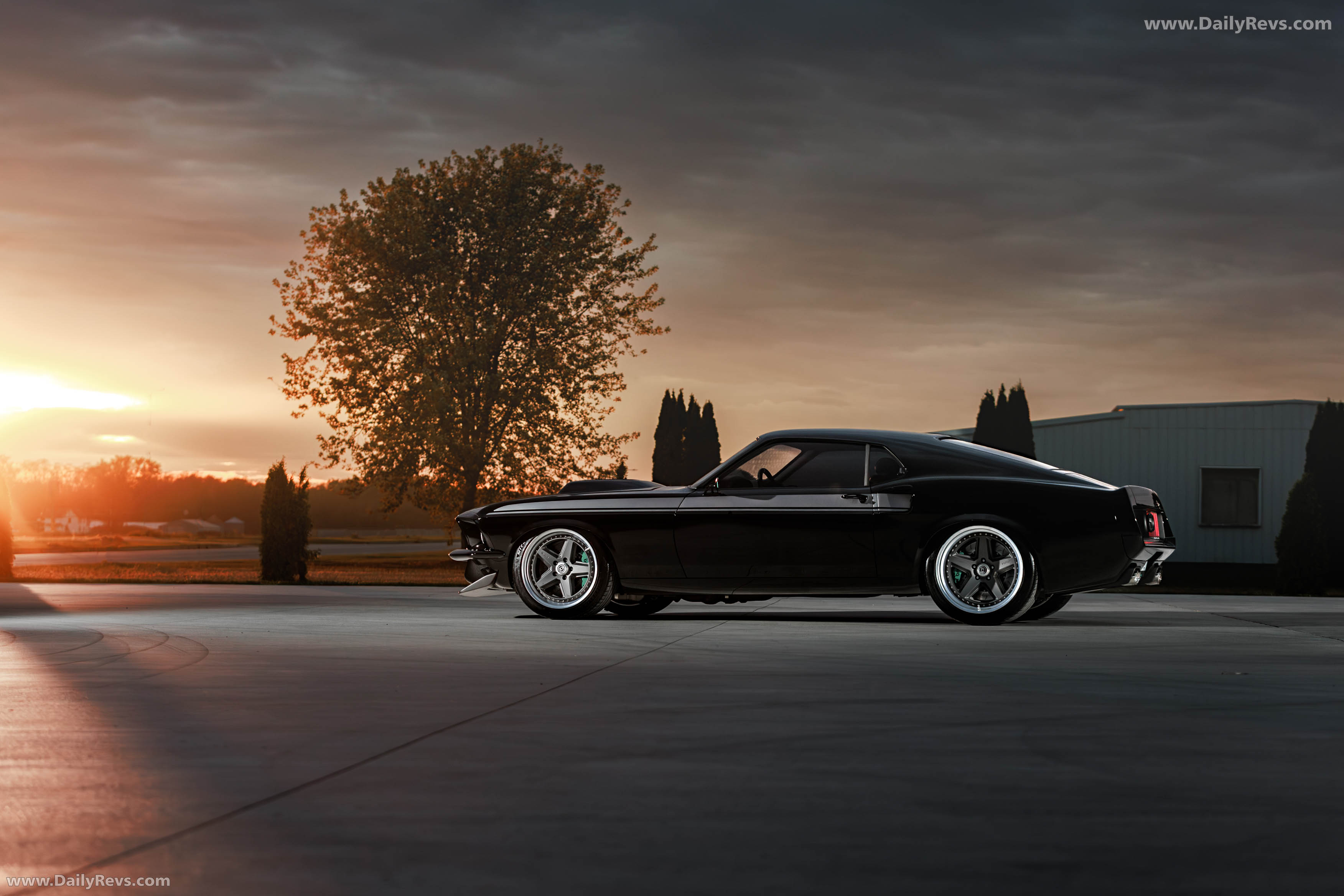1969 Ford Mustang Mach 1 KINGPIN by Ringbrothers Side View