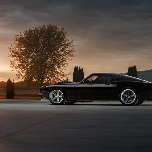 1969 Ford Mustang Mach 1 KINGPIN by Ringbrothers Side View