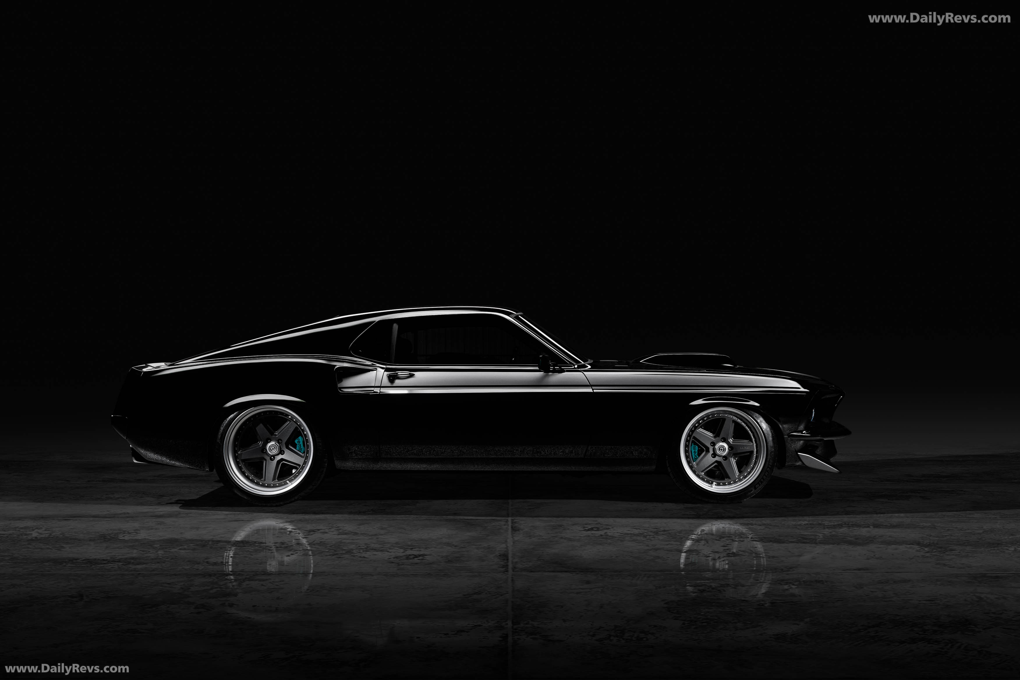 1969 Ford Mustang Mach 1 KINGPIN by Ringbrothers Side View