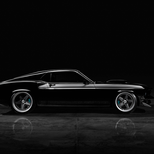 1969 Ford Mustang Mach 1 KINGPIN by Ringbrothers Side View