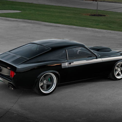 1969 Ford Mustang Mach 1 KINGPIN by Ringbrothers Top View