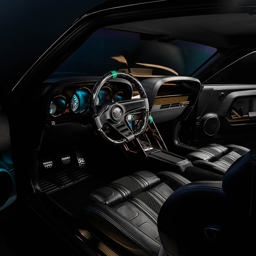 1969 Ford Mustang Mach 1 KINGPIN by Ringbrothers Interior