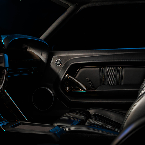 1969 Ford Mustang Mach 1 KINGPIN by Ringbrothers Interior