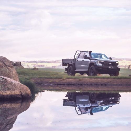 2026 Ford Ranger Super Duty Double Cab Front View