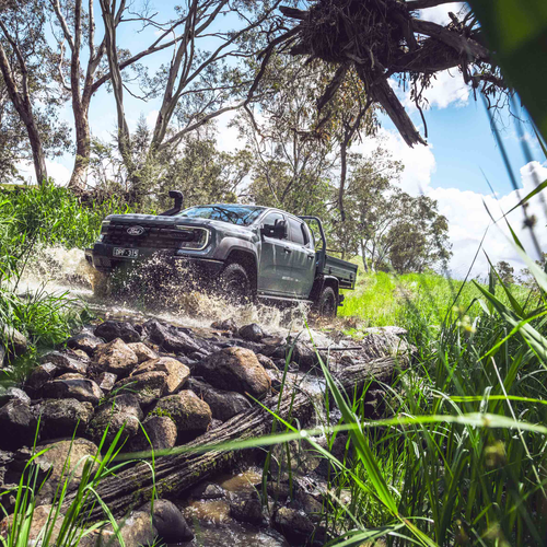 2026 Ford Ranger Super Duty Double Cab Front View