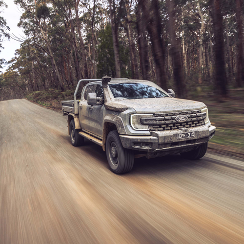 2026 Ford Ranger Super Duty Double Cab Front View