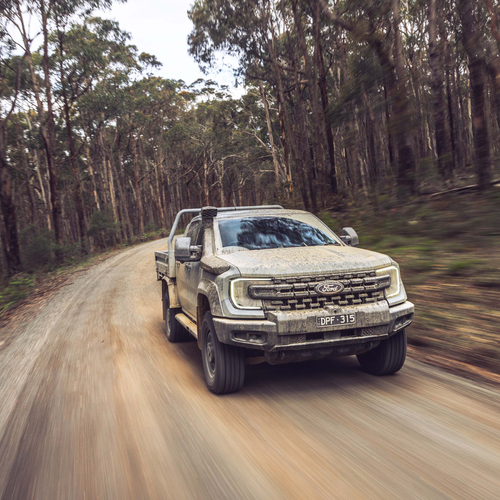 2026 Ford Ranger Super Duty Double Cab Front View