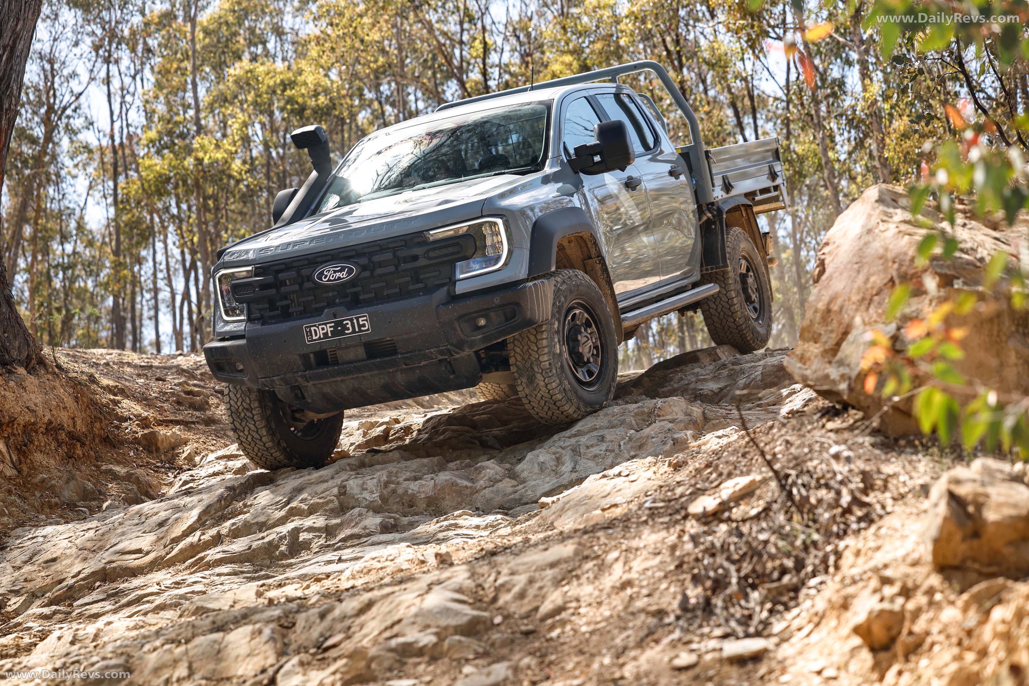 2026 Ford Ranger Super Duty Double Cab Front View