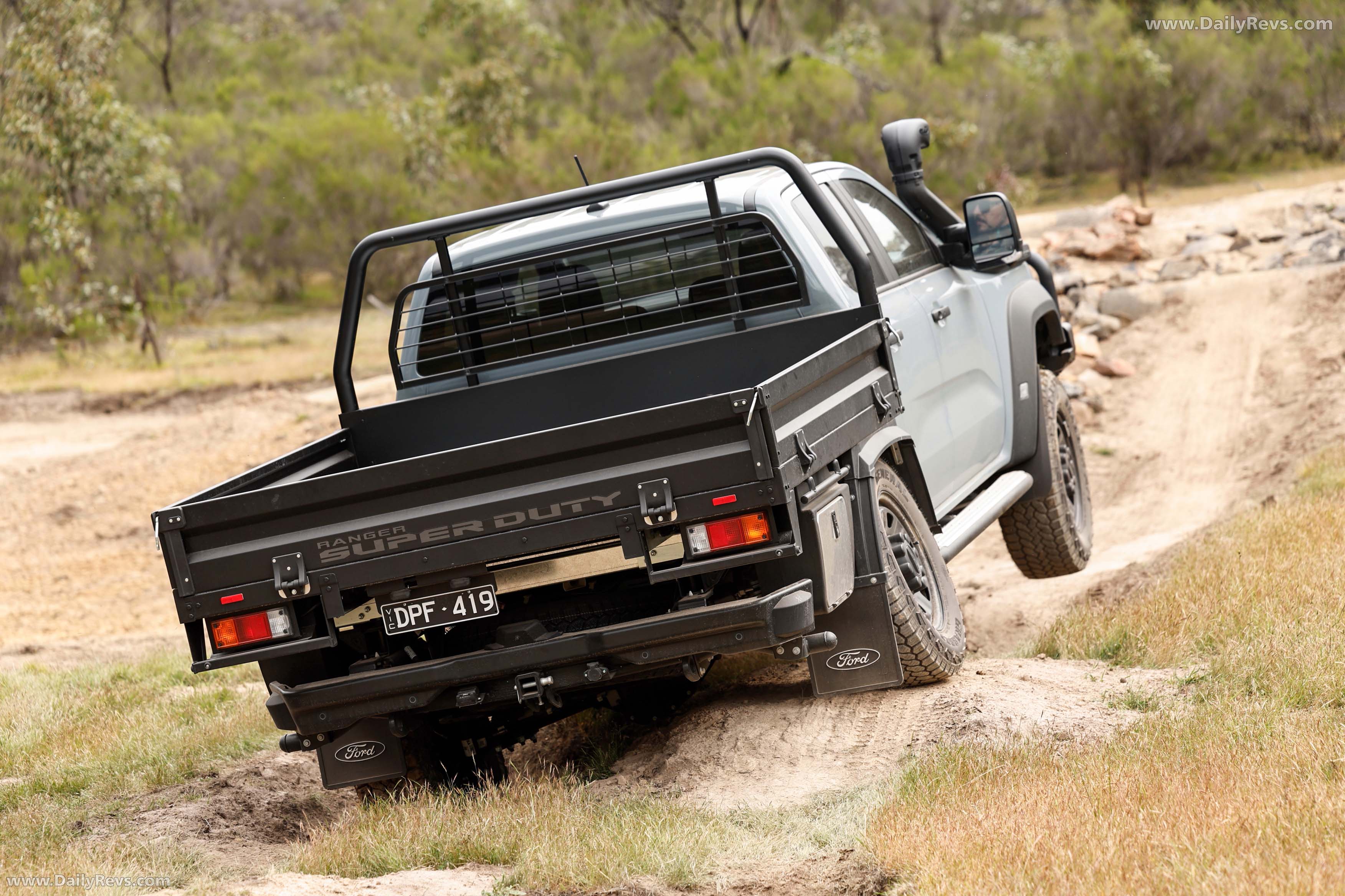 2026 Ford Ranger Super Duty Double Cab Rear View