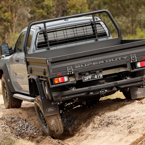 2026 Ford Ranger Super Duty Double Cab Rear View