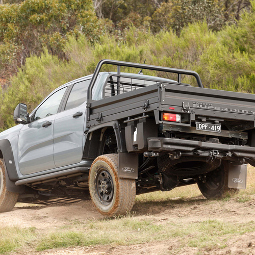 2026 Ford Ranger Super Duty Double Cab Rear View