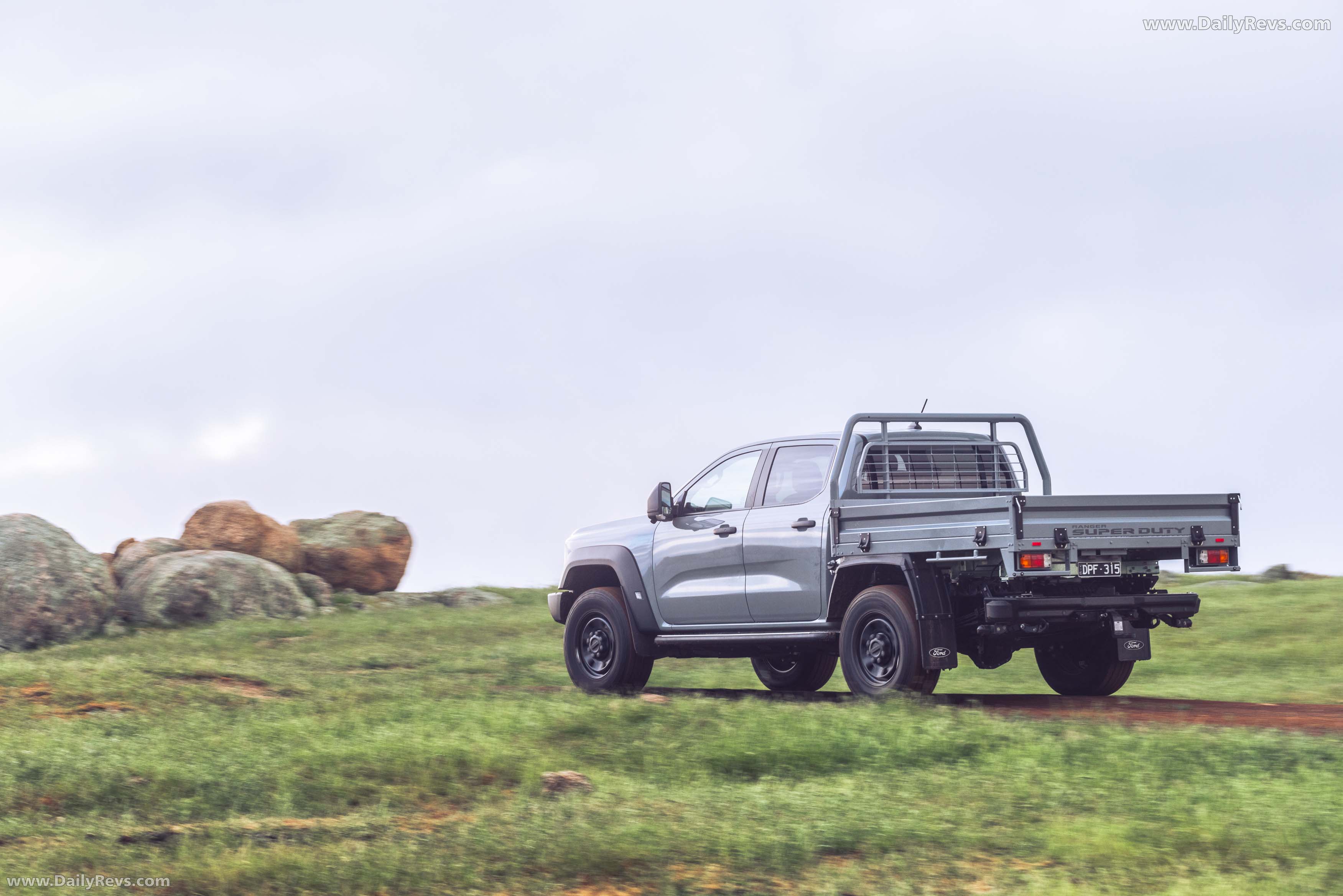 2026 Ford Ranger Super Duty Double Cab Rear View