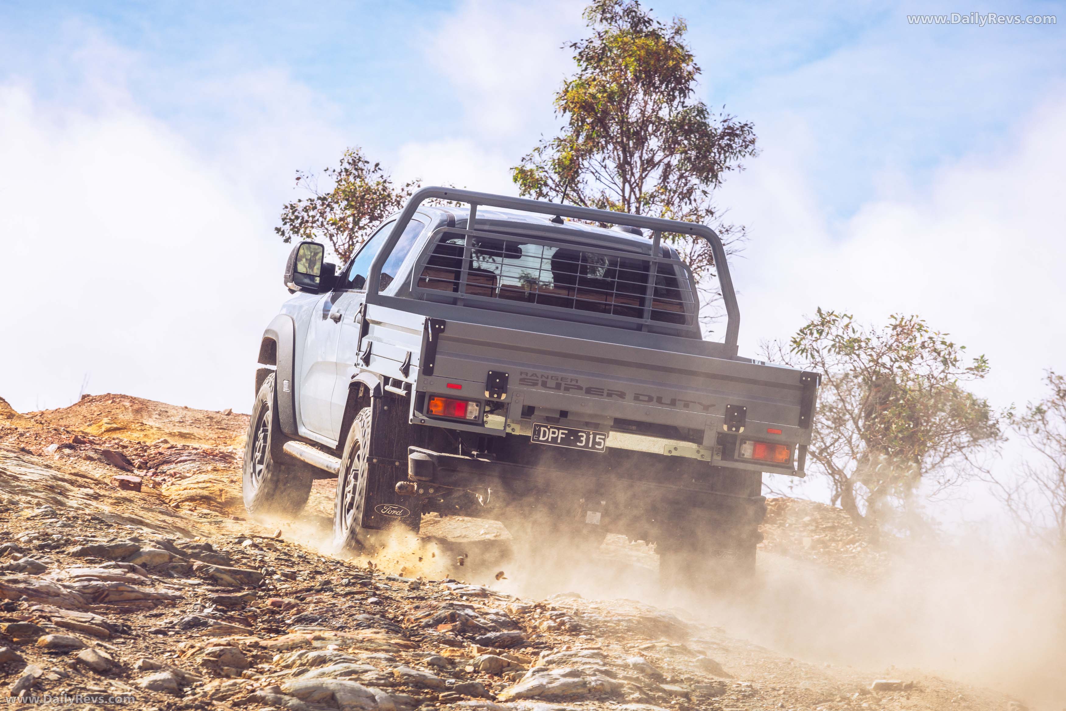 2026 Ford Ranger Super Duty Double Cab Rear View