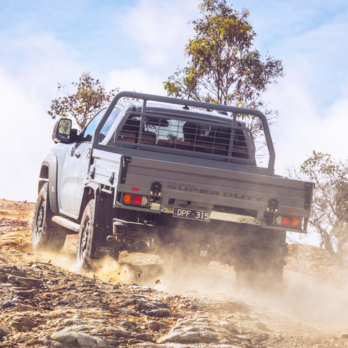 2026 Ford Ranger Super Duty Double Cab Rear View