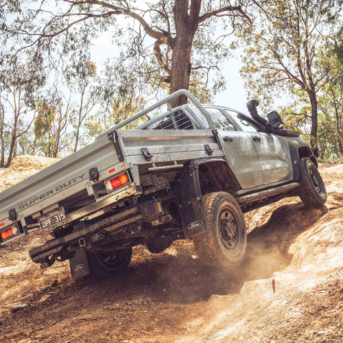 2026 Ford Ranger Super Duty Double Cab Rear View