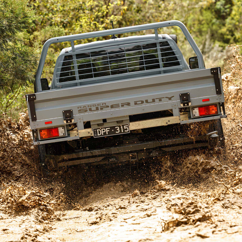 2026 Ford Ranger Super Duty Double Cab Rear View