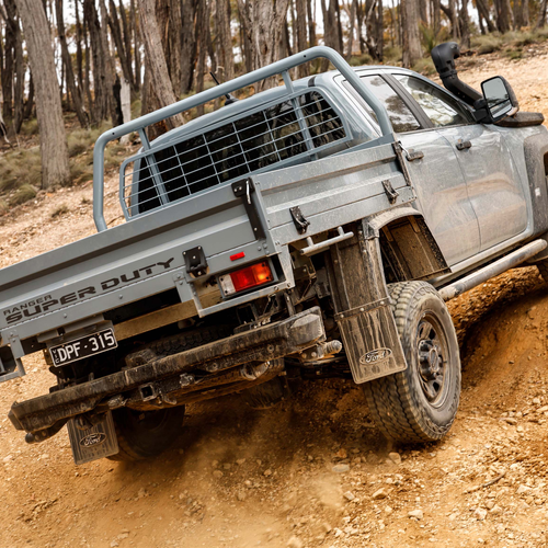 2026 Ford Ranger Super Duty Double Cab Rear View