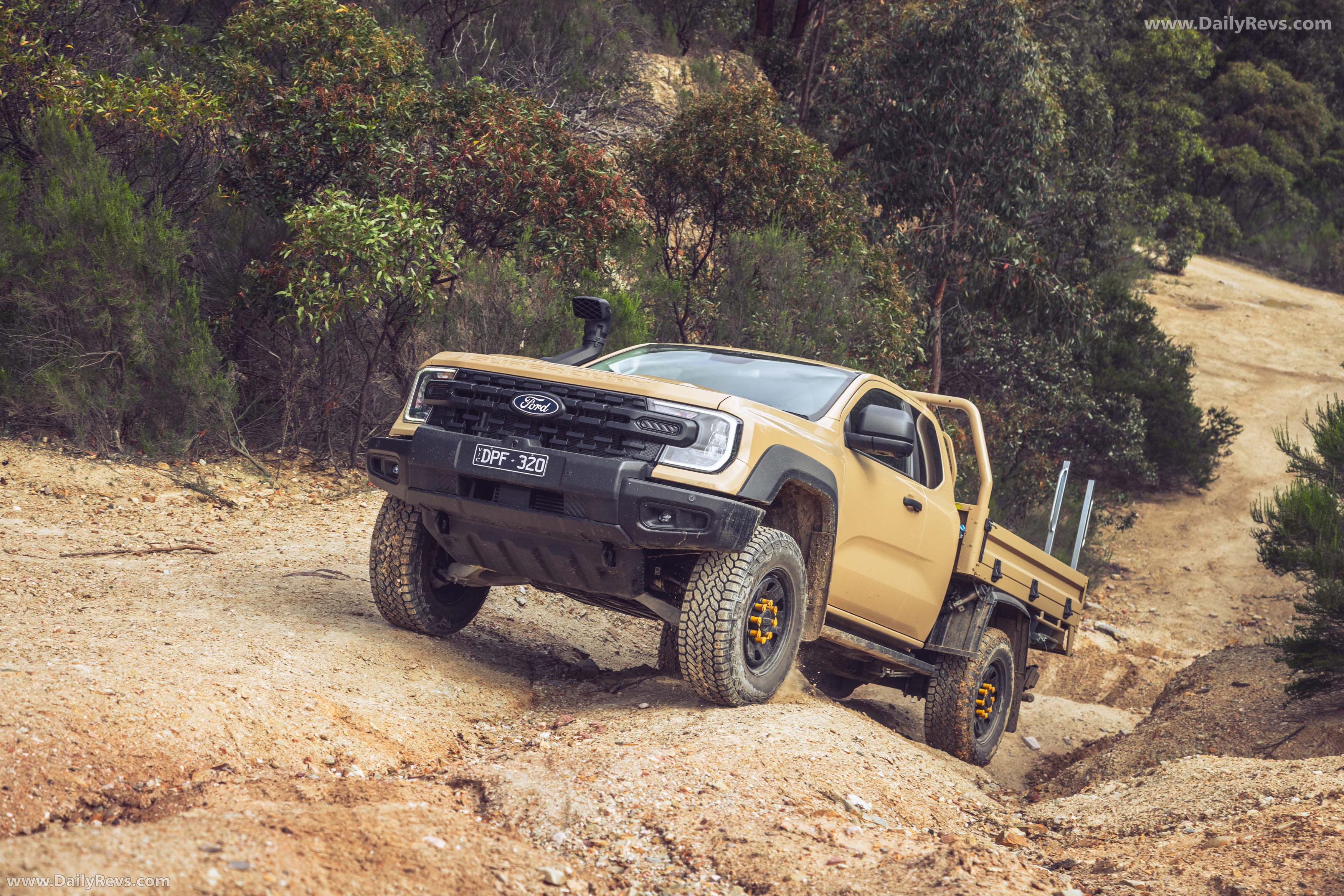 2026 Ford Ranger Super Duty Super Cab Front View