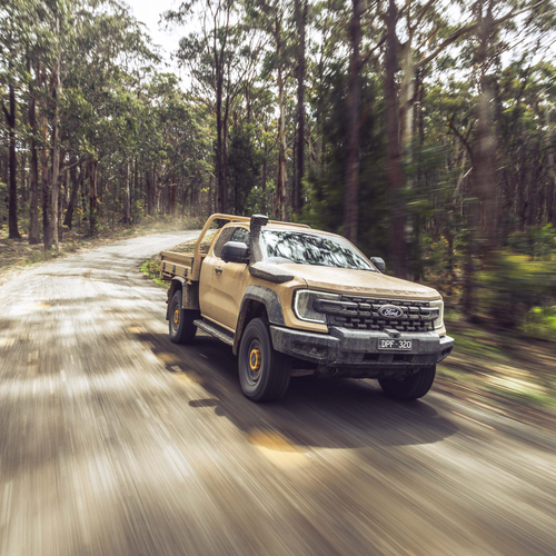 2026 Ford Ranger Super Duty Super Cab Front View