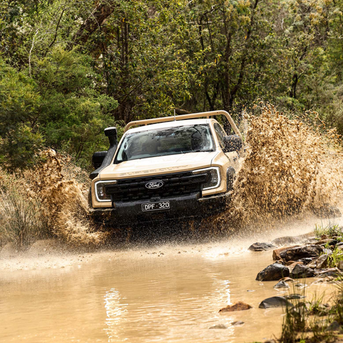 2026 Ford Ranger Super Duty Super Cab Front View