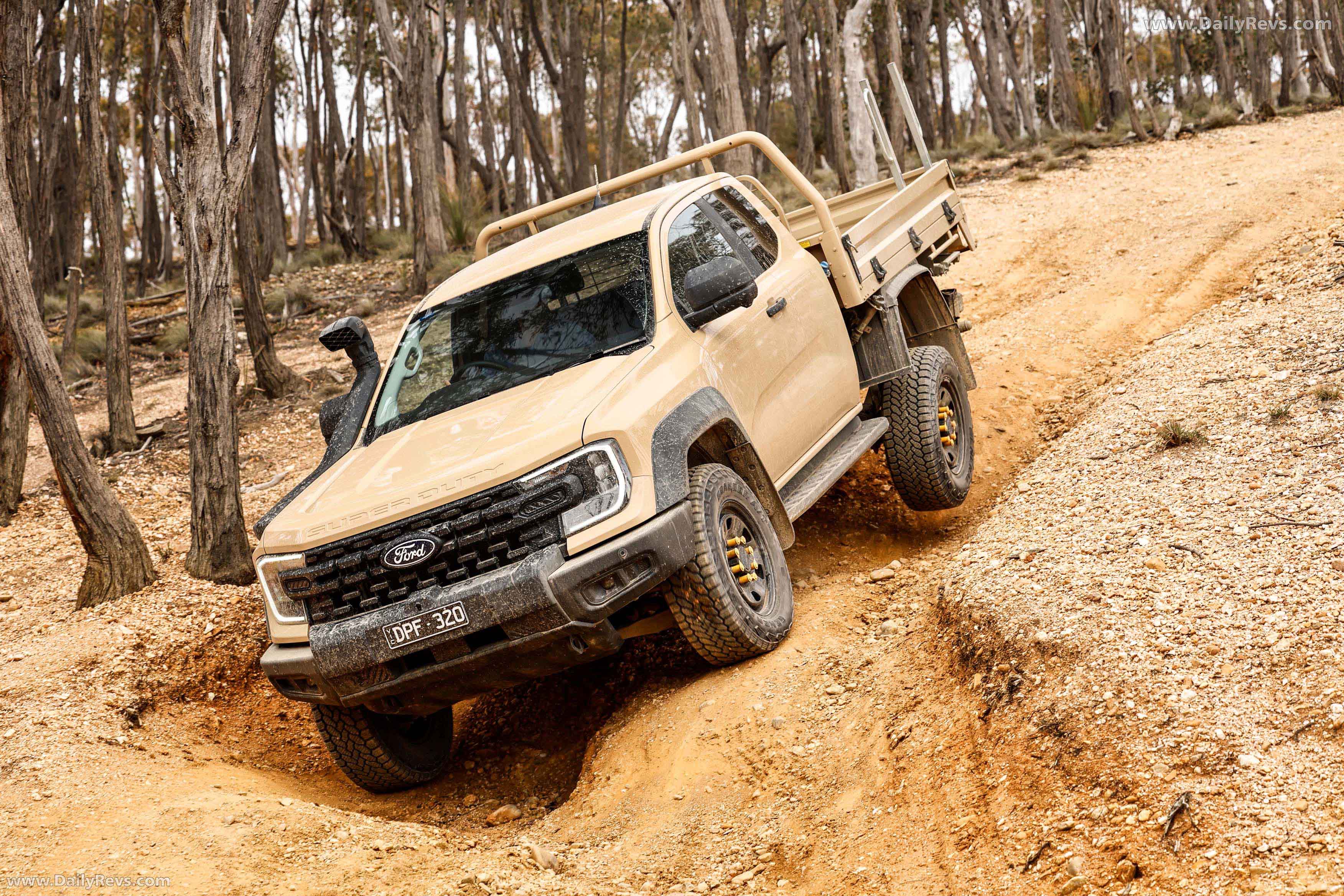2026 Ford Ranger Super Duty Super Cab Front View