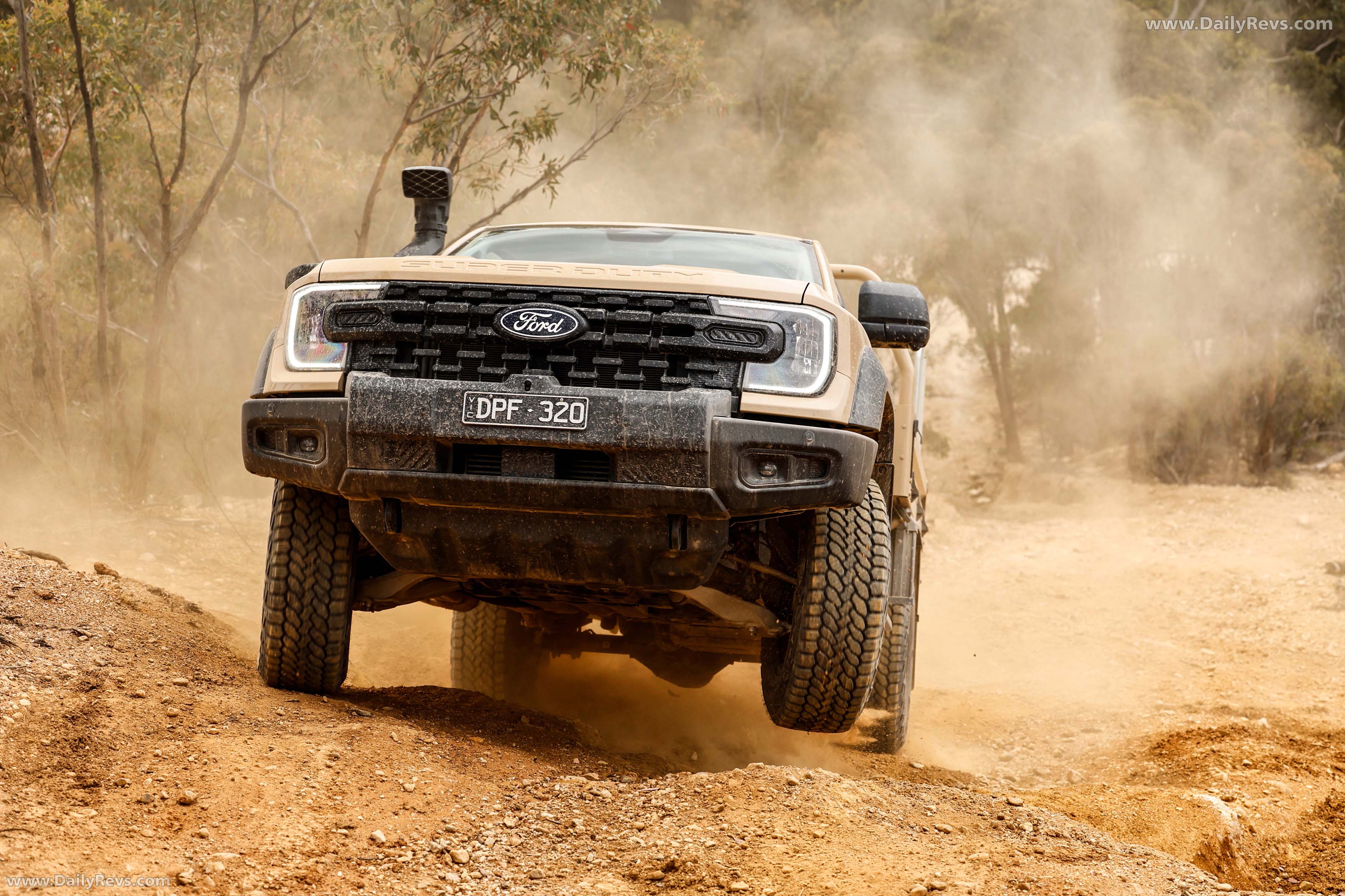 2026 Ford Ranger Super Duty Super Cab Front View