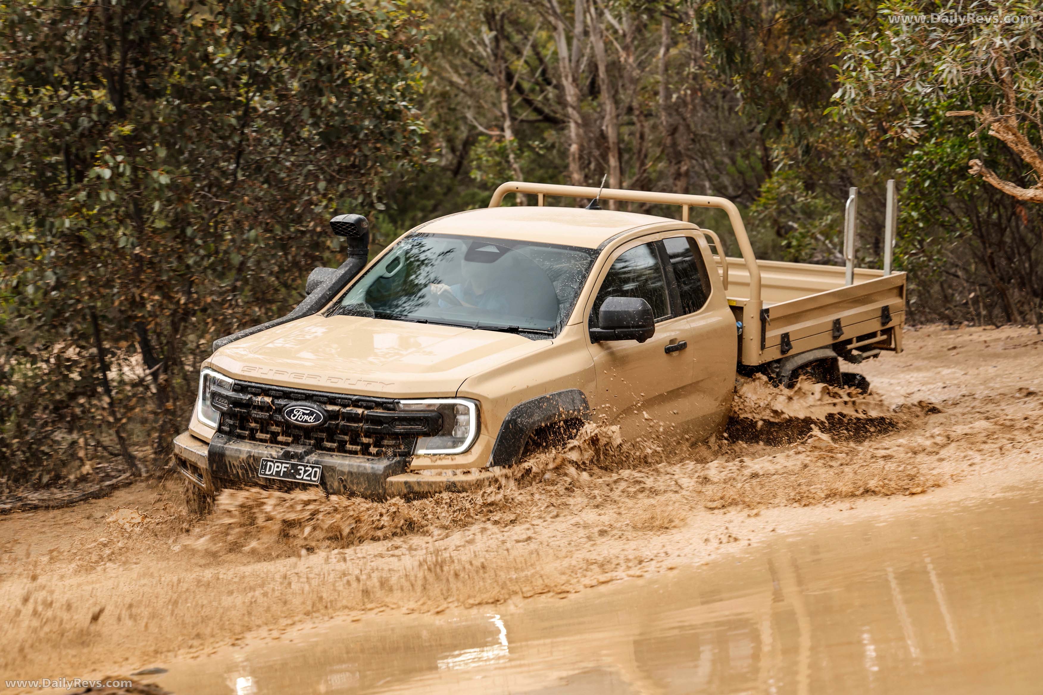 2026 Ford Ranger Super Duty Super Cab Front View