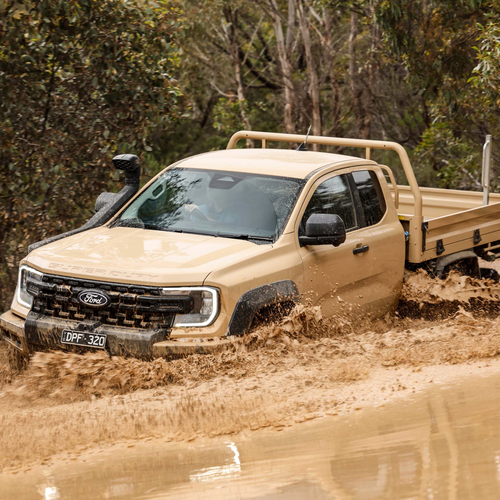 2026 Ford Ranger Super Duty Super Cab Front View