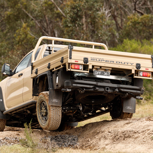 2026 Ford Ranger Super Duty Super Cab Rear View
